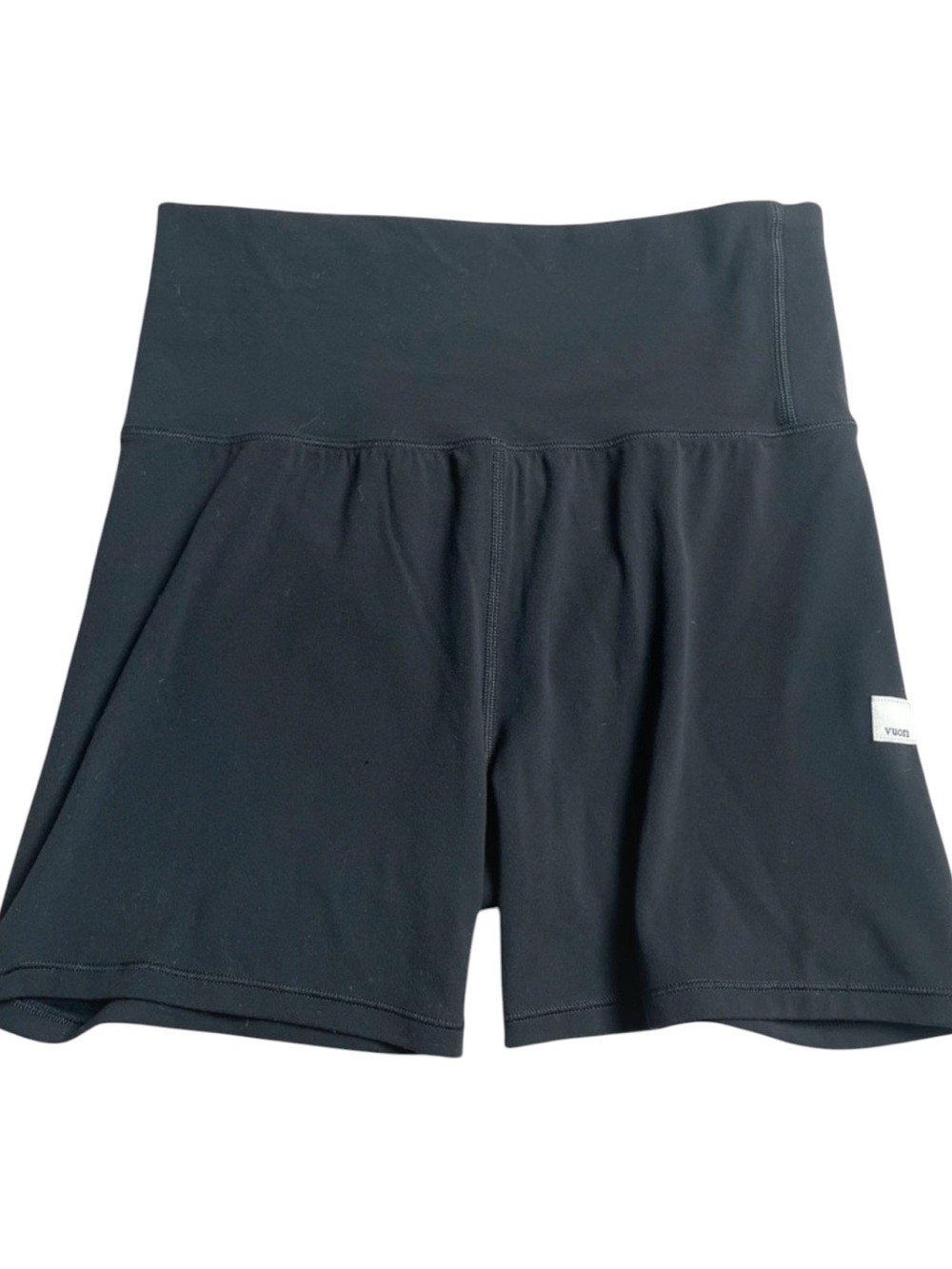 Vuori Black High-Rise Athletic Shorts size S